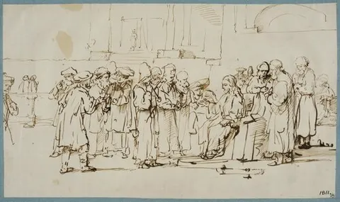 Christ among the Pharisees in the Temple
