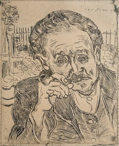 Portrait of Doctor Gachet with Pipe