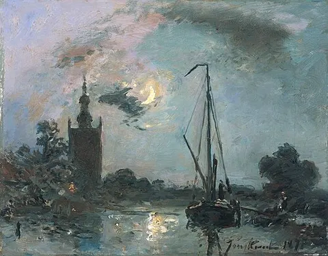 Overschie bij maneschijn