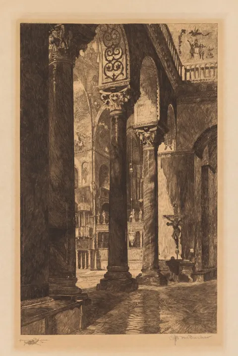 Interior of St. Mark's, Venice