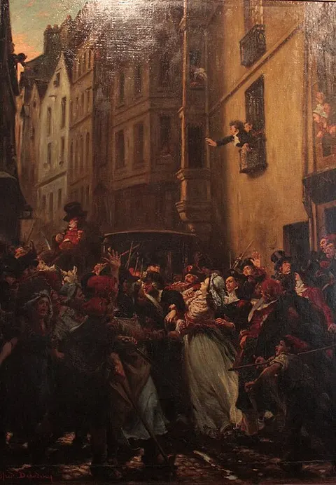 L'Arrestation de Charlotte Corday après le meurtre de Marat