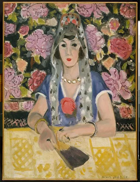 Espagnole: Harmonie en bleu (Spanish Woman: Harmony in Blue)