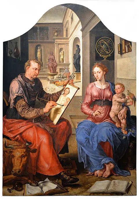 St Luke Painting the Virgin