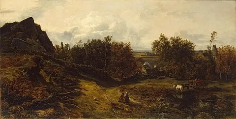 View on the Outskirts of Granville