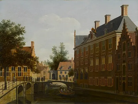 The Oude Zijds Herenlogement (gentlemen's hotel) in Amsterdam