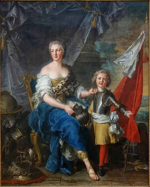Mademoiselle de Lambesc et le comte de Brionne