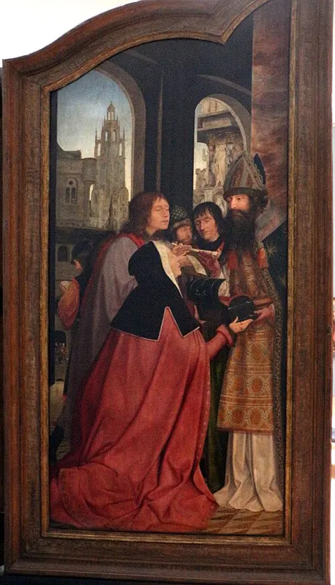 Anna en Joachim schenken hun bezittingen aan de tempel