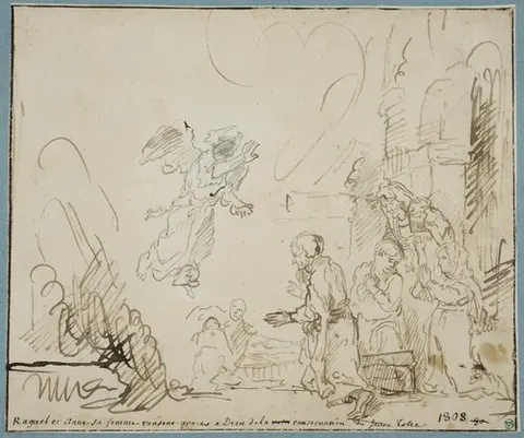 The Angel Departing from the Family of Tobit
