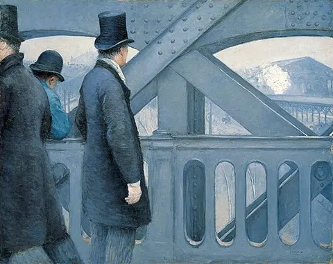 On the Pont de l’Europe