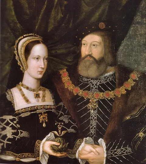 Mary Tudor and Charles Brandon, Duke of Suffolk