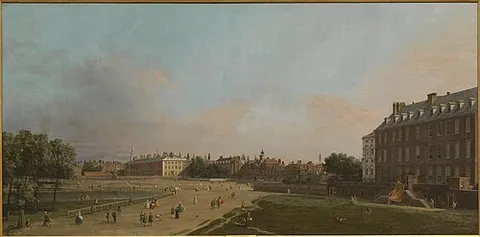 London: the Old Horse Guards from St James's Park