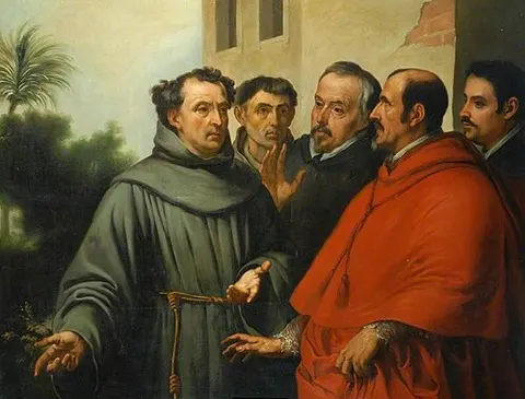 San Diego of Alcalá in Ecstasy before the Cross