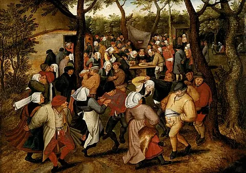 Wedding Dance in the Open Air