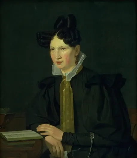 Portrait of the Artist´s Sister-in-Law, Susanne Købke, née Ryder