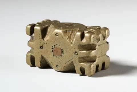 Gold Weight (abrammuo): Geometric Form