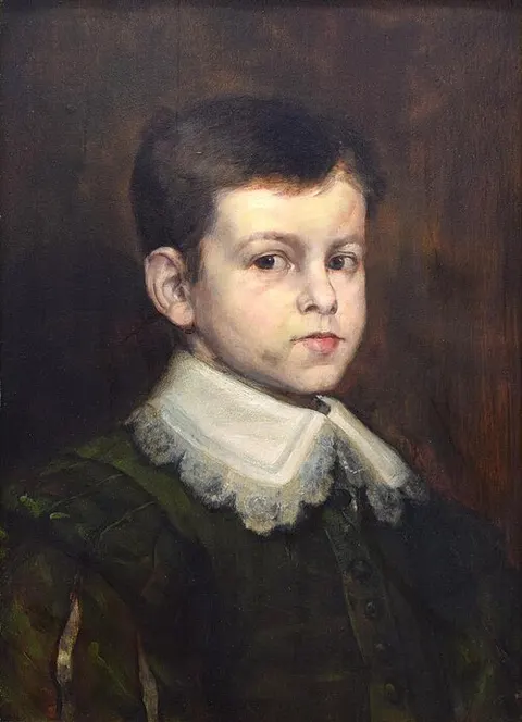 Portrait of a Boy in Van Dyck Costume