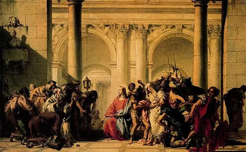 Christ with the Woman Taken in Adultery
