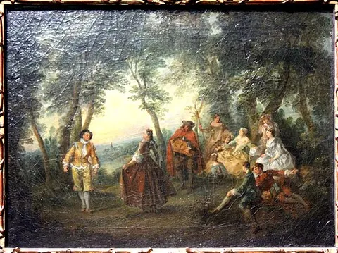 A dance under trees