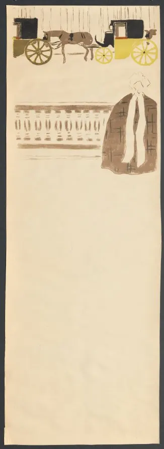 Nursemaids’ Promenade, Frieze of Carriages