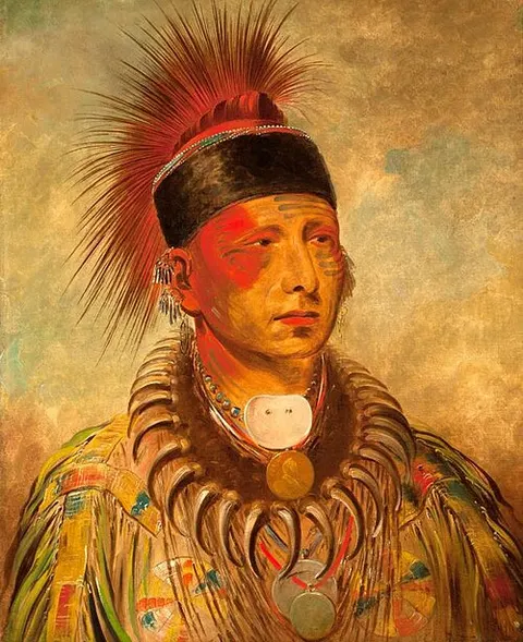 Mew-Hew-She-Kaw, The White Cloud, Chief of the Ioways