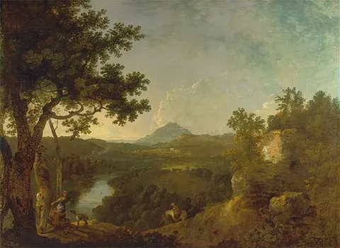 View near Wynnstay, the Seat of Sir Watkin Williams-Wynn, Bt.