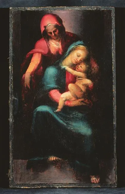 Madonna and Child with Saint Anne