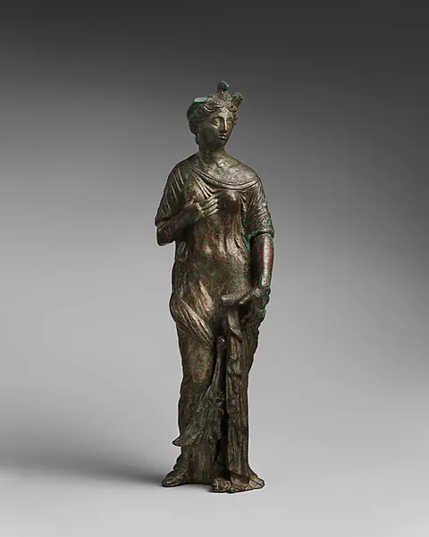 Isis-Aphrodite with Egyptian vulture cap