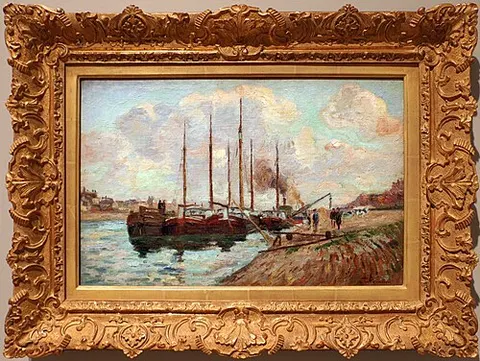 The Austerlitz Quay in Paris