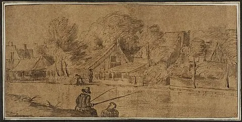 Buildings on the River Vecht