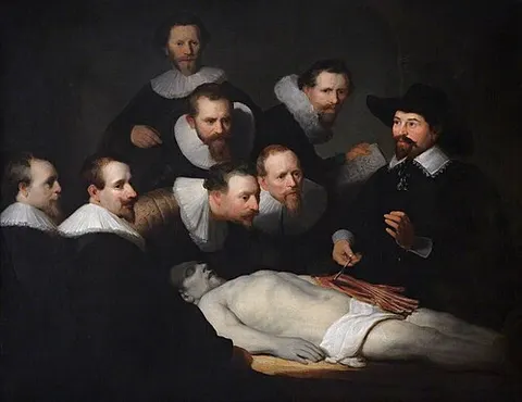 The Anatomy Lesson of Dr Tulp