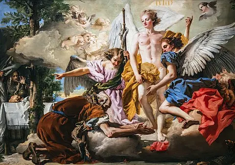 The Three Angels appearing to Abraham