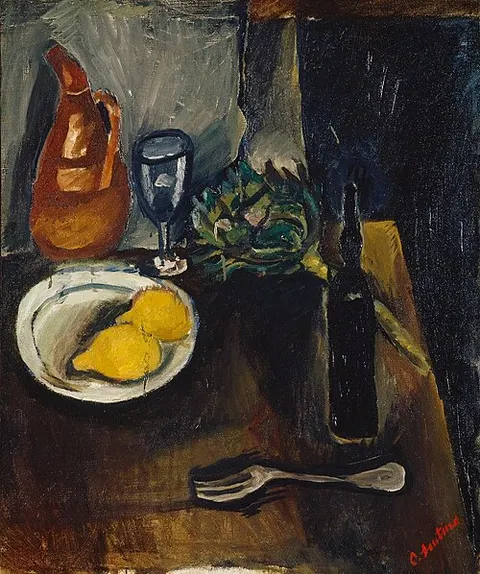 Nature morte à lʼartichaut