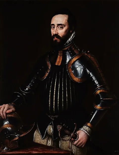 Portrait of Alfonso d'Avalos.