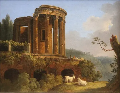 Tempel of the Sibyl in Tivoli